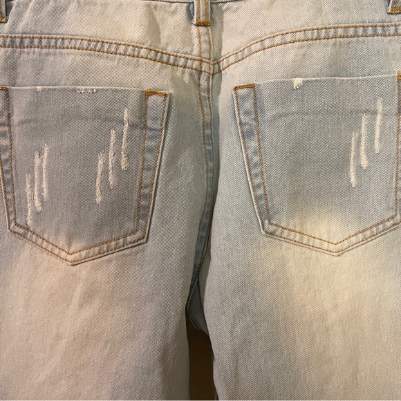 American Bazi High Rise Denim Mom Jeans Size M - Picture 3 of 8